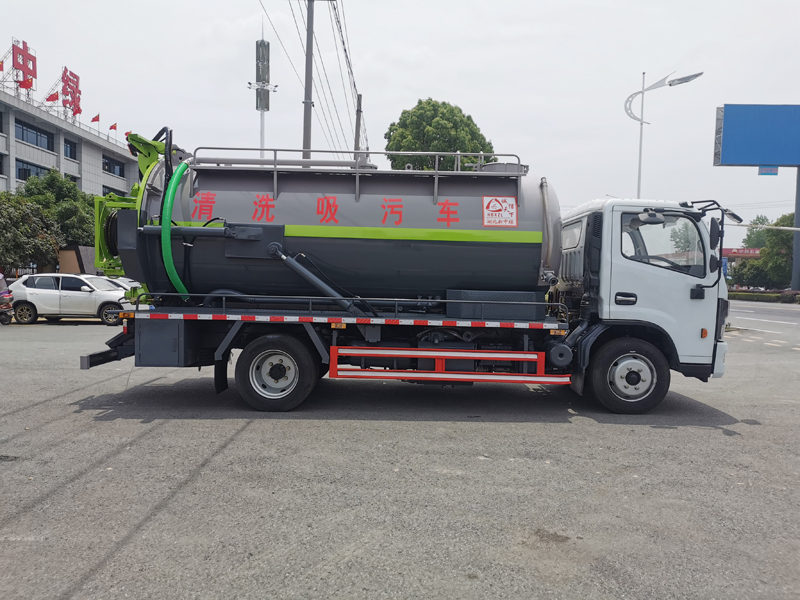 中洁牌XZL5125GQW6型清洗吸污车