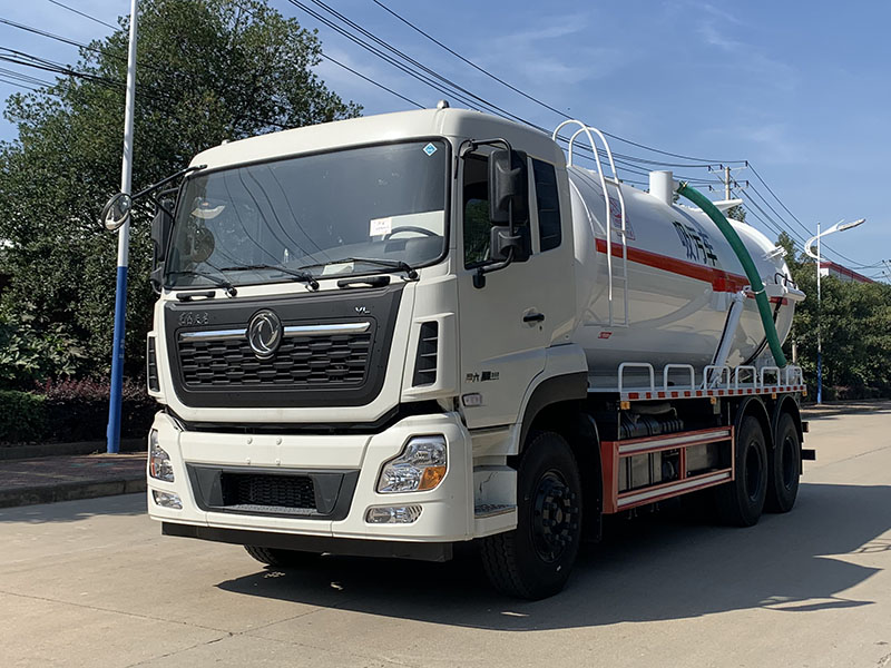 中洁牌XZL5255GXW6型吸污车