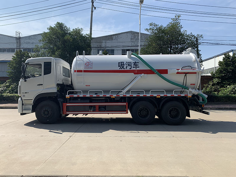 中洁牌XZL5255GXW6型吸污车