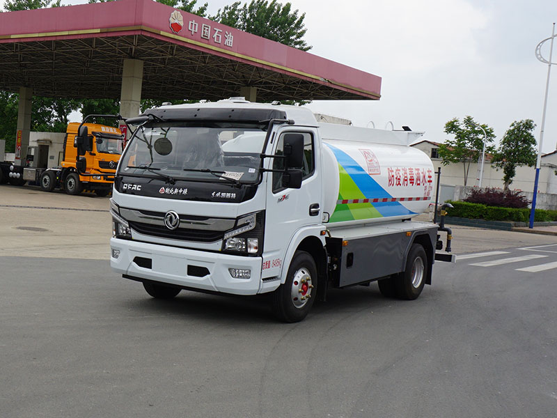 中洁牌XZL5080TSDBEV纯电动防役消毒洒水车